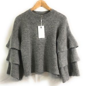 Endless Rose new mohair sweater bell sleeves
